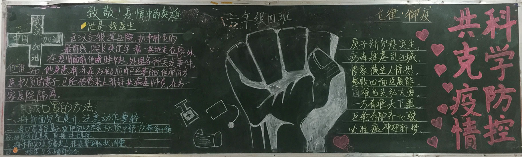 农大附中初中六月优秀黑板报,信息栏(手抄报)展
